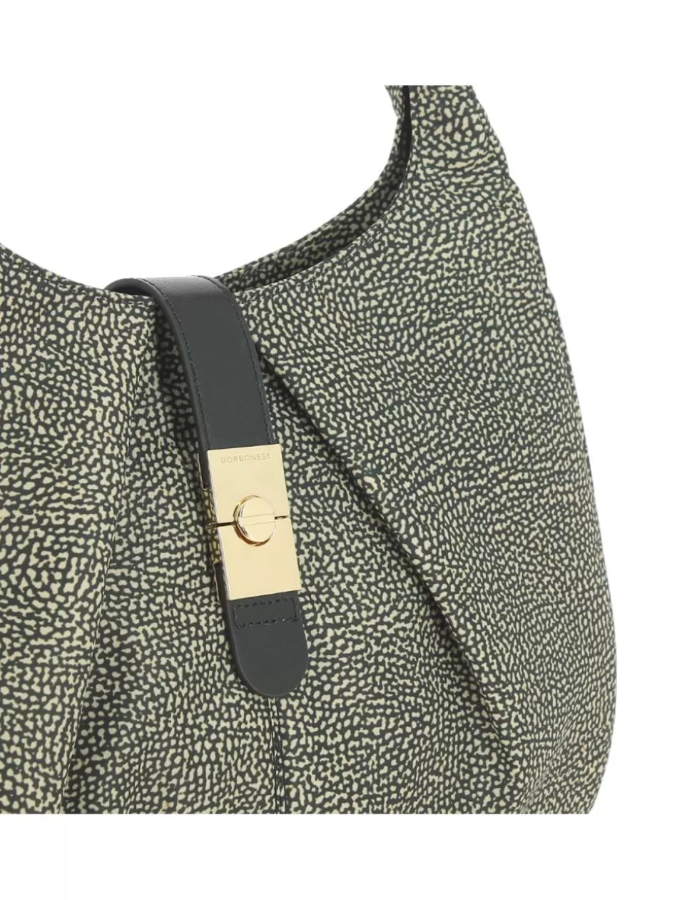 Borbonese Borse>Borsa A Spalla Cortina Medium Moro