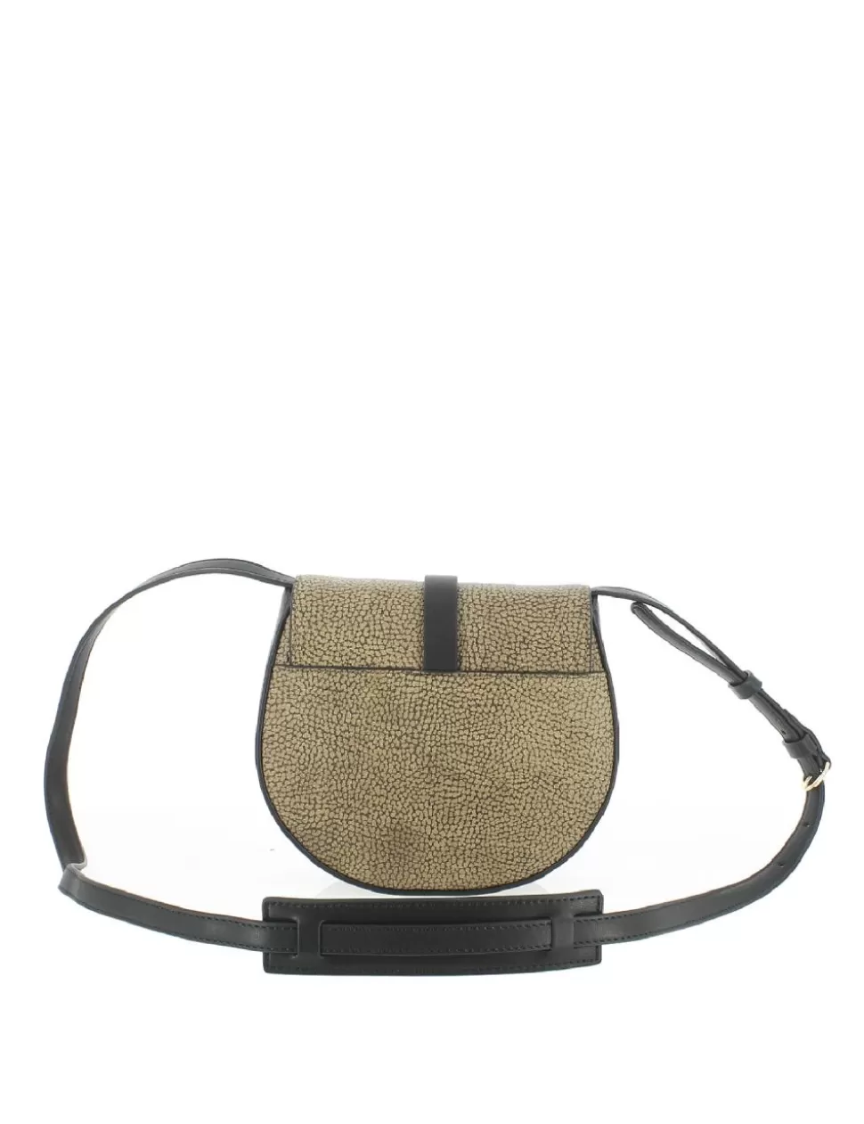 Borbonese Borse>Borsa A Tracolla Out Of Office Mini Nero/Moro