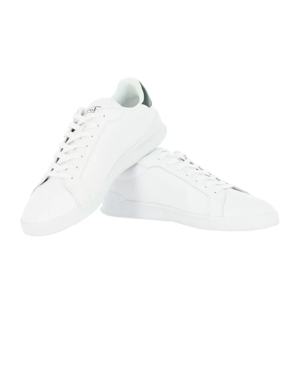 Ralph Lauren Sneakers>Sneaker Heritage Court Ii Polo Bianco/Verde