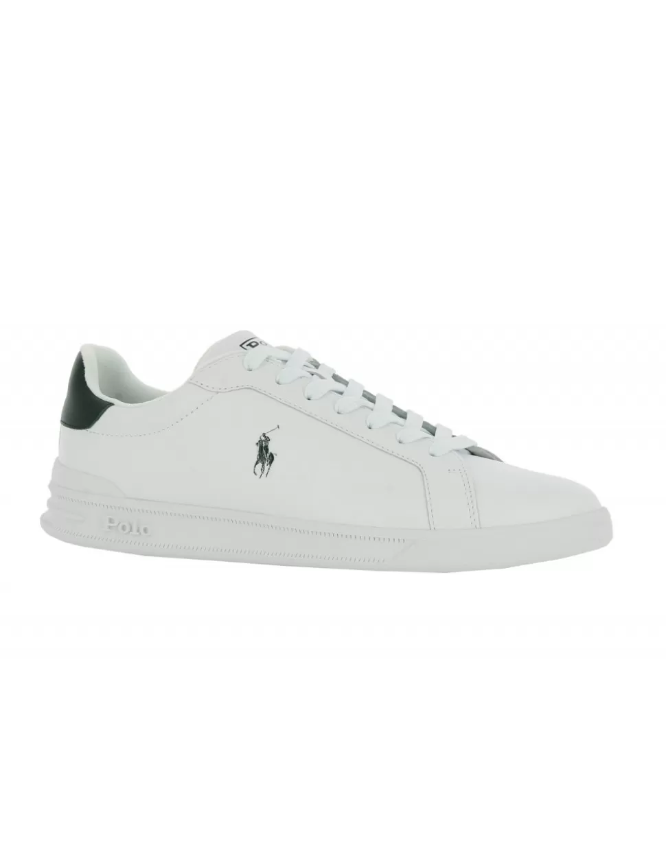 Ralph Lauren Sneakers>Sneaker Heritage Court Ii Bianco/Verde