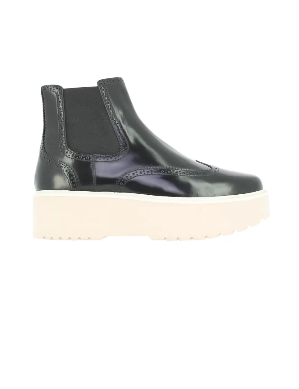 Hogan Stivaletti E Scarpe Stringate>Stivaletto Route H355 Donna Nero